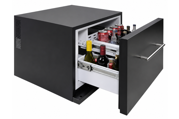 Weight-sensor hotel minibar